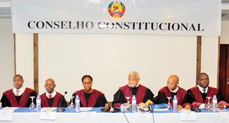 Conselho Constitucional apresenta resultados das autárquicas