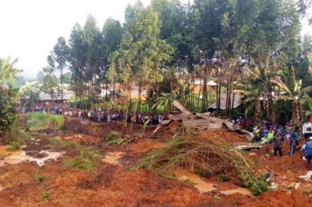 Aumenta para 37 número de mortos em deslizamento de terra 