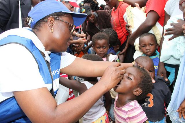 Campanha da pólio prorrogada em Luanda