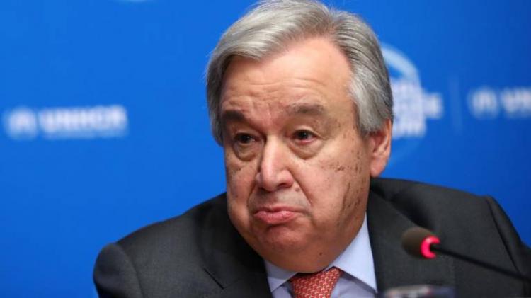 Guterres alerta para o perigo das alterações climáticas 