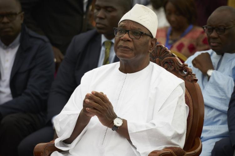 Presidente deposto Ibrahim Boubacar Keita hospitalizado