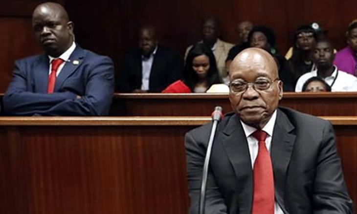 Julgamento de Jacob Zuma inicia a 17 de Maio